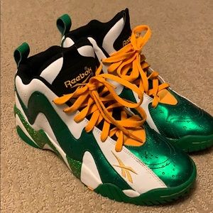 GREEN Reebok kamikaze